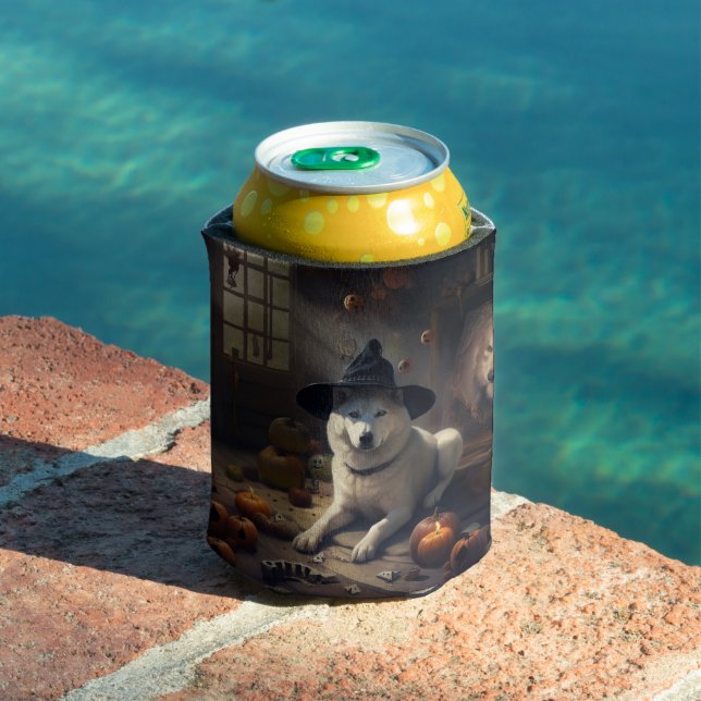 Enfriador De Latas Akita Calabazas de Halloween Da Miedo (Piscina in situ)