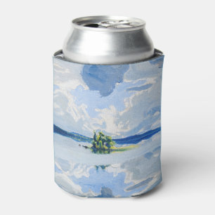 Enfriador De Latas Akseli Gallen-Kallela - Nubes sobre un lago