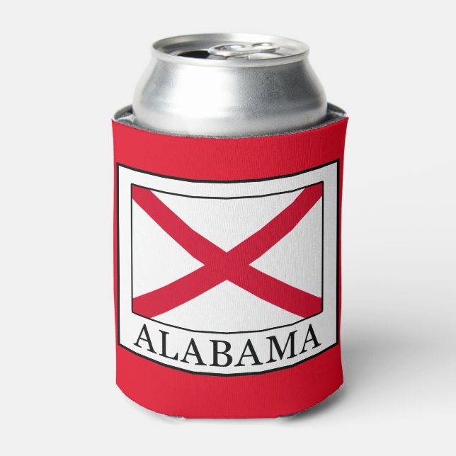 Enfriador De Latas Alabama (Lata Anverso)