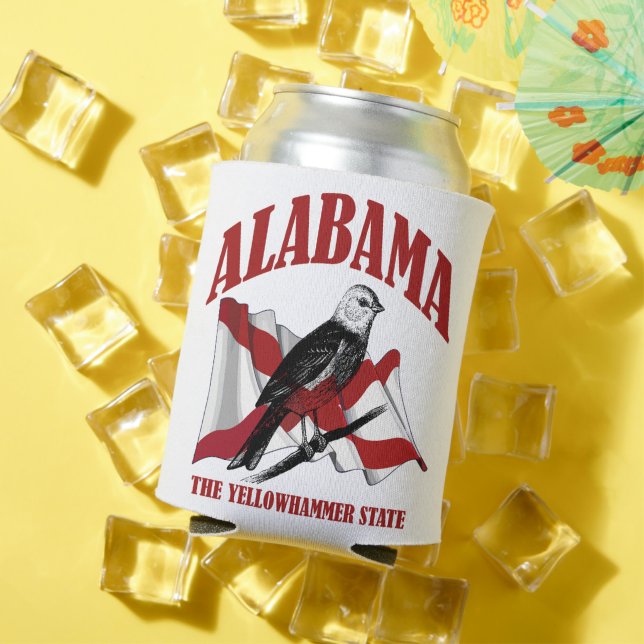 Enfriador De Latas Alabama, el estado de Yellowhammer (Verano in situ)