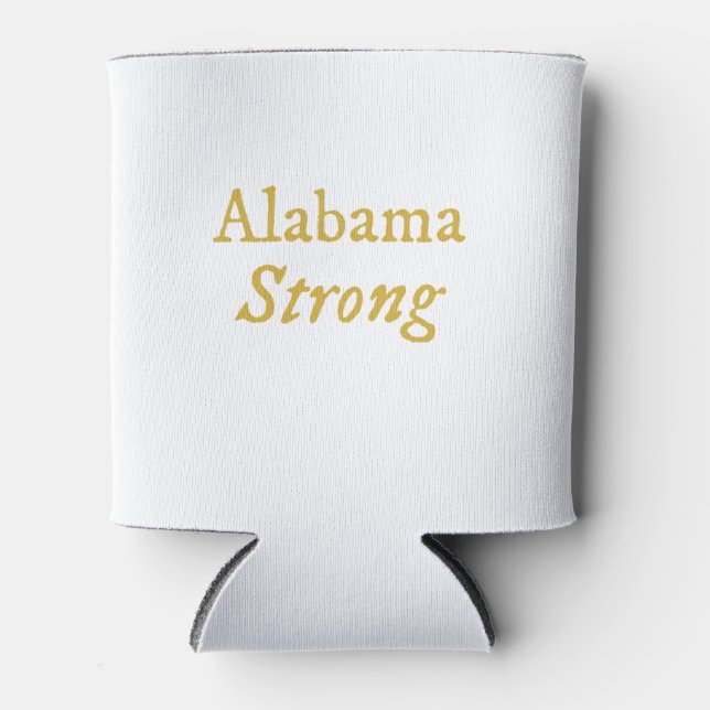 Enfriador De Latas Alabama Strong (Anverso)