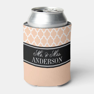 Enfriador De Latas Albaricoque Blanco Marroquí #4 CB Negro Nombre Bod