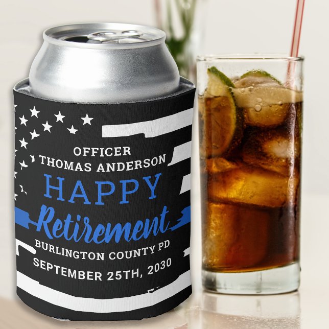 Enfriador De Latas Alegres Y Cervezas En La Retirada De La Policía De (Subido por el creador)