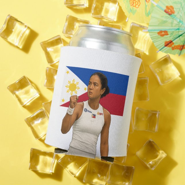 Enfriador De Latas Alexandra Eala - Campeón de Guadalajara 2025 (Verano in situ)