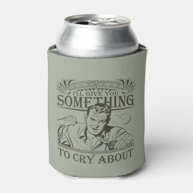 Enfriador De Latas Algo de lo que llorar (Lata Anverso)