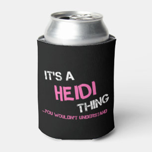 Enfriador De Latas Algo que Heidi no entendería