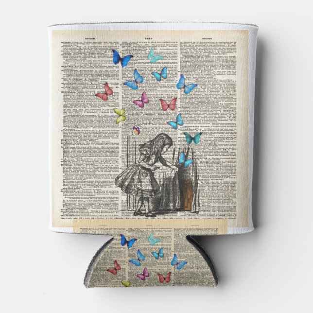 Enfriador De Latas Alicia En El País De Las Maravillas - Que Empiece  (Anverso)