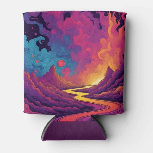 Enfriador De Latas Alien Lands (Anverso)