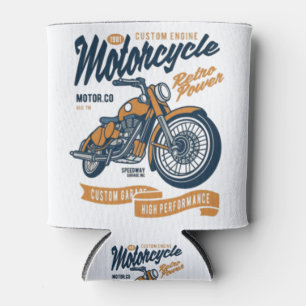 Enfriador De Latas Alimentación retro motocicleta