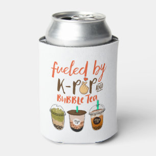Enfriador De Latas Alimentado por K-Pop y Bubble Tea Funny Boba Lover