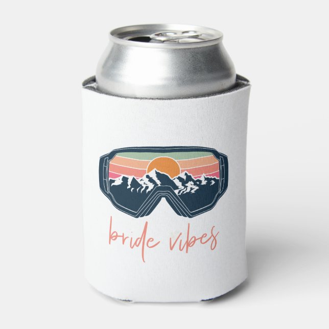 Enfriador De Latas ALLIE Ski Snowboard Goggle Mountain Bribes (Lata Anverso)