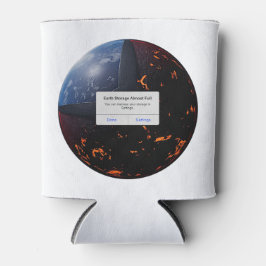 Enfriador De Latas Almacenamiento terrestre casi completo