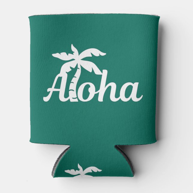 Enfriador De Latas Aloha Hawaii (Anverso)