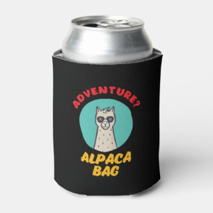 Enfriador De Latas Alpaca Bag Graciosos Vacaciones Vacacionales Vacac