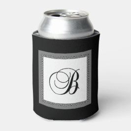 ENFRIADOR DE LATAS ALPHABET INICIAL B MONOGRAM