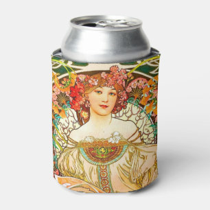 Enfriador De Latas Alphonse Mucha Art Nouveau Daydream