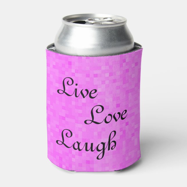 Enfriador De Latas Ama Rosa Live Lauder Stubby Holder, (Lata Anverso)