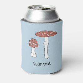 Enfriador De Latas Amanita Mushrooms Fun Fungi PERSONALIZAR IT