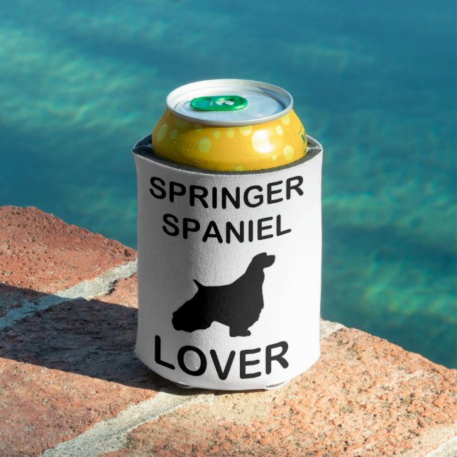 Enfriador De Latas amante del spaniel (Piscina in situ)