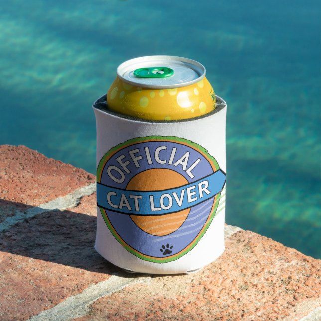 Enfriador De Latas Amante Oficial de Gatos (Piscina in situ)