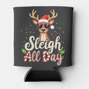 Enfriador De Latas Amantes divertidos de los Navidades de renos de Sl