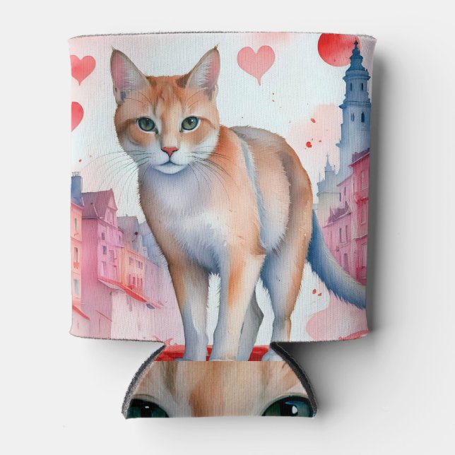 Enfriador De Latas Amar a un gato (Anverso)