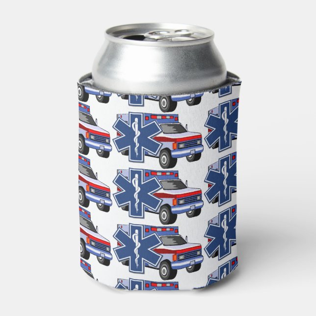 Enfriador De Latas Ambulancia EMS (Lata Anverso)