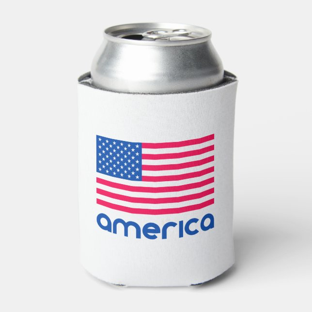 Enfriador De Latas América (Lata Anverso)