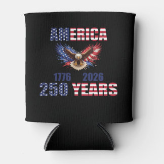 Enfriador De Latas América 250 Años – Águila Patriótica 1776–2026 EE.