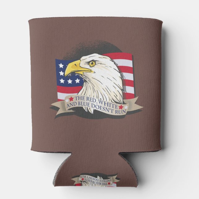 Enfriador De Latas American Patriot Eagle (Reverso)