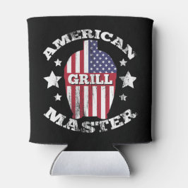 ENFRIADOR DE LATAS AMERICANO GRILL MASTER - BANDERA KAMADO USA
