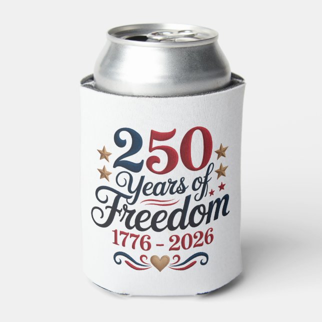 Enfriador De Latas America's 250th Anniversary Americana (Lata Anverso)
