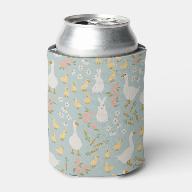 Enfriador De Latas Amigos de primavera (Lata Anverso)
