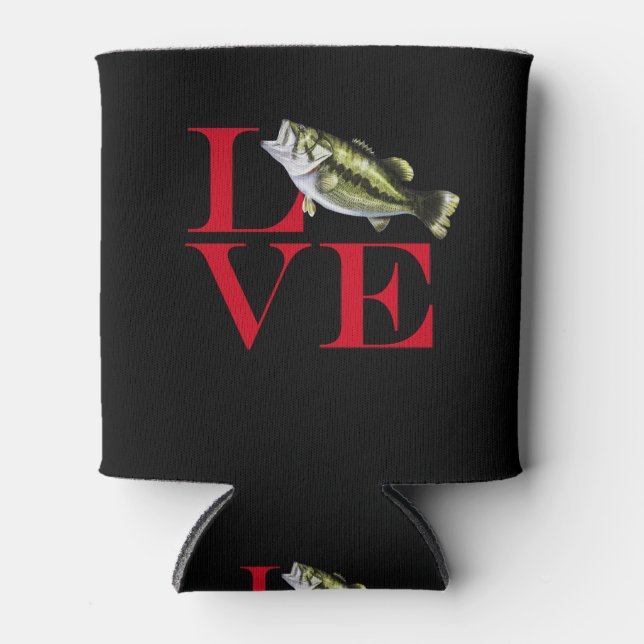 Enfriador De Latas Amo a Bass (Anverso)