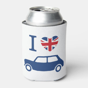 Enfriador De Latas Amo a los mini toneleros - azul