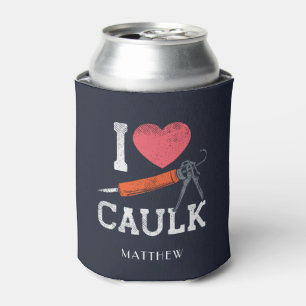 Enfriador De Latas Amo A Los Trabajadores De La Construcción Que Se A