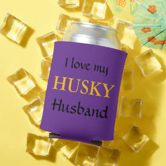 Enfriador De Latas Amo a mi marido Husky