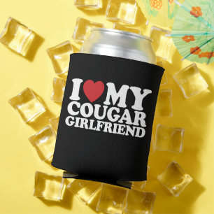 Enfriador De Latas Amo A Mi Novia Cougar