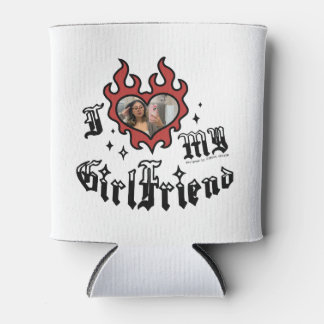 Enfriador De Latas Amo a mi novia - Rojo - DingusDesign
