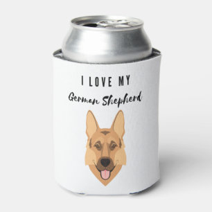 Enfriador De Latas Amo a mi pastor alemán