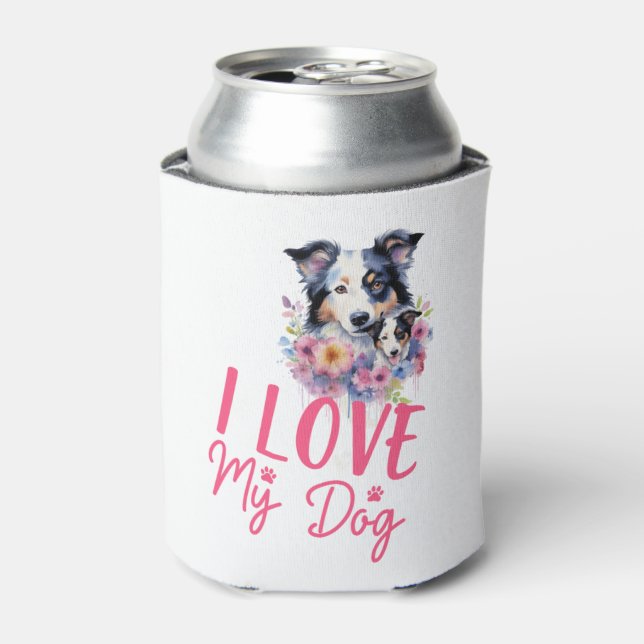 Enfriador De Latas Amo a mi perro (Lata Anverso)