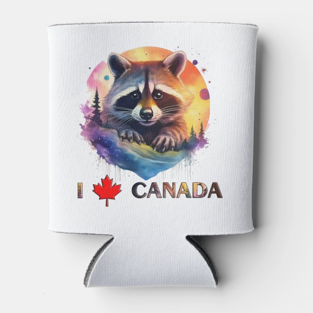 Enfriador De Latas Amo Canadá (Anverso)