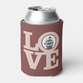 Enfriador De Latas AMO CON TU personalizado FOTOGRÁFICO refrigeradore