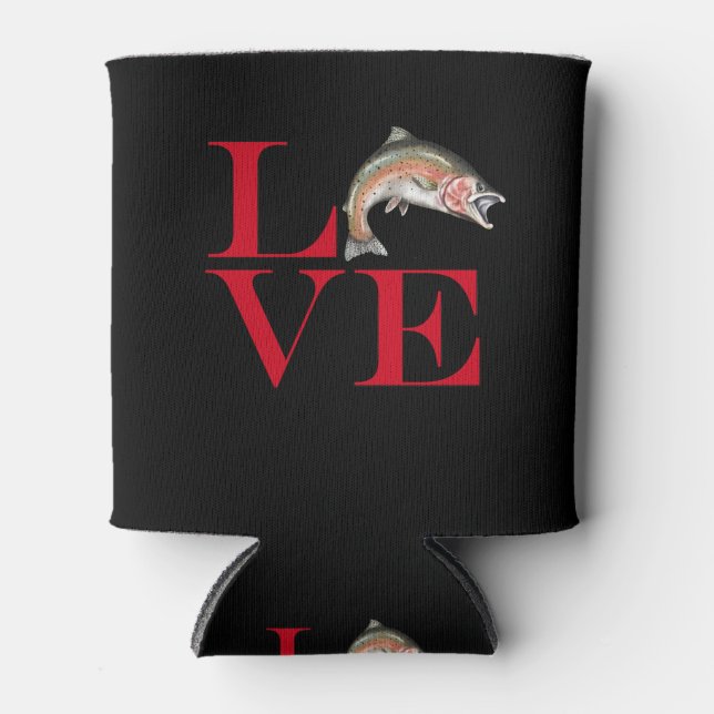 Enfriador De Latas Amo la trucha (Anverso)