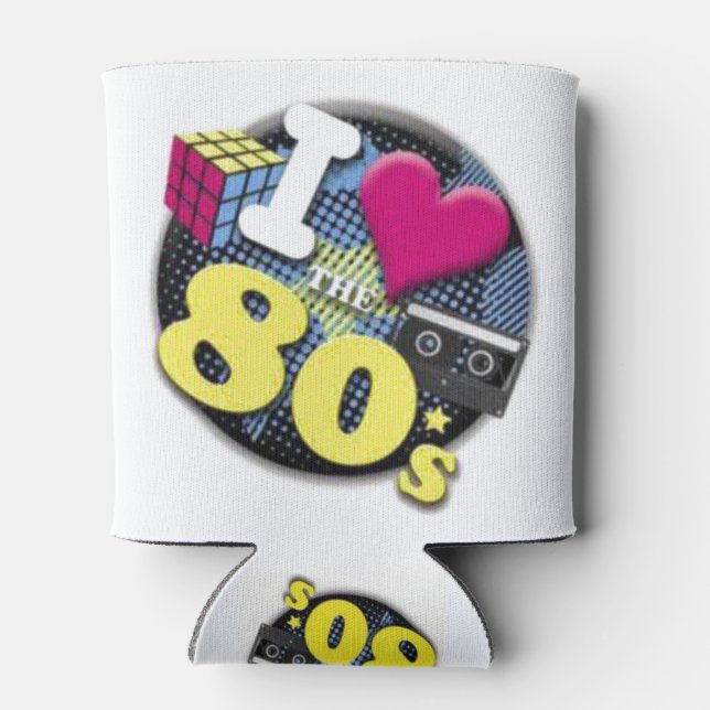 Enfriador De Latas Amo los 80 (Reverso)