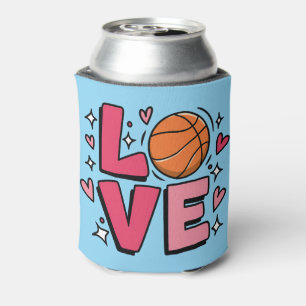 Enfriador De Latas Amor al Baloncesto Chicas Guapas Mujeres Jugadora 