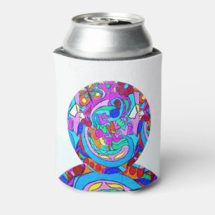 Enfriador De Latas amor maravilloso del hippie