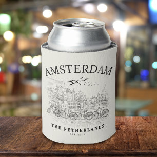 Enfriador De Latas Amsterdam Beautiful Vintage Landscape