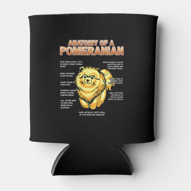 Enfriador De Latas Anatomía de un Pomerania (Anverso)