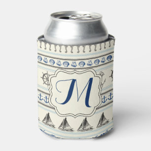 Enfriador De Latas Ancla Nautical Koozie Can Holder